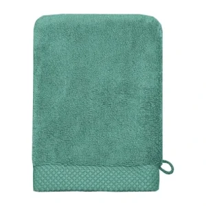 en france Sensei Maison 3 Gants De Toilette Zéro Twist 560gr/m² Aqua Sea 16×22 Cm 10