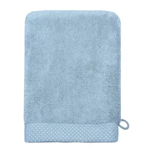 site soldes Sensei Maison 3 Gants De Toilette Zéro Twist 560gr/m² Azur 16×22 Cm 10