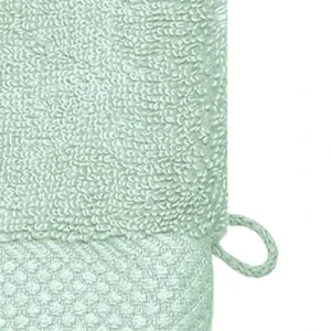 site officiel Sensei Maison 3 Gants De Toilette Zéro Twist 560gr/m² Menthe 16×22 Cm 12