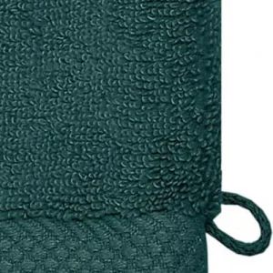 Sensei Maison 3 Gants De Toilette Zéro Twist 560gr/m² Petrol 16×22 Cm magasin pas cher 12