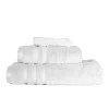 Sensei Maison Ensemble De Bain 3 Pièces En Coton/modal Blanc De Qualité 20