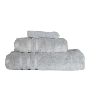 Sensei Maison Ensemble De Bain 3 Pièces En Coton/modal Blanc De Qualité 18