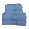 meilleur cadeau Sensei Maison Ensemble De Bain 4 Pièces En Coton Cobalt 20