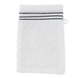 boutique en ligne Carré Blanc Gant De Toilette Coton Blanc 15 X 21 Cm 10