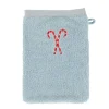 Carré Blanc Gant De Toilette Coton Bleu 15 X 21 Cm prix de gros 19