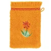 vente à bas prix Carré Blanc Gant De Toilette Coton Orange 15 X 21 Cm 22