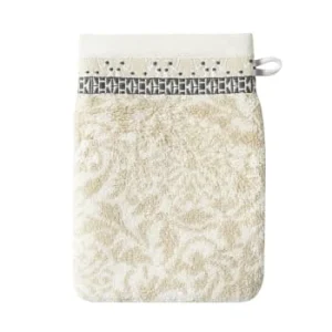 à prix réduits Le Jacquard Francais Gant De Toilette En Coton Crème 15 X 22 10