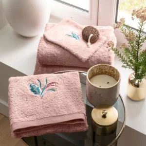 Carré Blanc Gant De Toilette Rose 15 X 21 Cm Paiement sécurisé 9