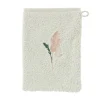 acheter en ligne Carré Blanc Gant De Toilette Vert 15 X 21 Cm 14