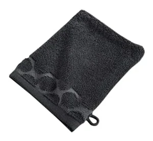 Becquet Gants De Toilette 15×21 Gris Anthracite En Coton Neuve avec étiquette 15