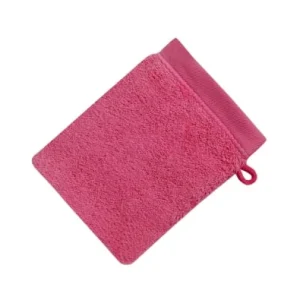 fashioniable Becquet Gants De Toilette Rose Framboise 15×21 En Coton Bio 10