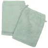 Retour Facile et Gratuit Eveil Et Nature Lot De 2 Gants De Toilette Coton Bio Aqua 22