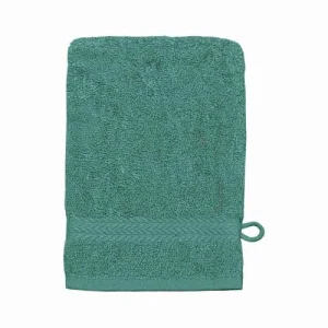 Sensei Maison Lot De 3 Gants De Toilette 550gr/m² Aqua 16×22 Cm meilleur service 10