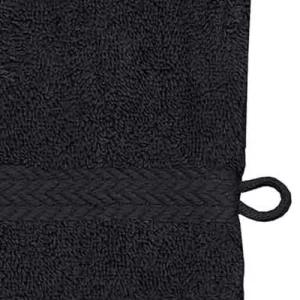 Sensei Maison Lot De 3 Gants De Toilette 550gr/m² Bleu Nuit 16×22 Cm beauté 18