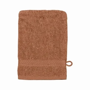 pas cher Sensei Maison Lot De 3 Gants De Toilette 550gr/m² Brique 16×22 Cm 10