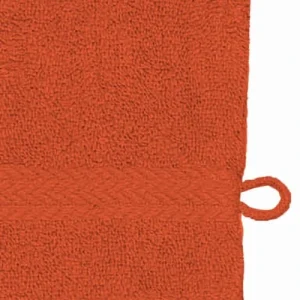 Sensei Maison Lot De 3 Gants De Toilette 550gr/m² Corail 16×22 Cm magasins pas chers 10