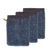 en solde Sensei Maison Lot De 3 Gants De Toilette 550gr/m² Denim 16×22 Cm 20