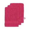 Sensei Maison Lot De 3 Gants De Toilette 550gr/m² Rose Indien 16×22 Cm shopping pas cher 17