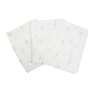 KINOUSSES Lot De 3 Gants De Toilette Bébé Vert D’eau Mousseline De Coton Authentic Original licence 16