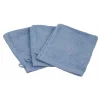 Linandelle Lot De 3 Gants De Toilette Eponge En Coton Bleu Ciel pas cher en vente 22