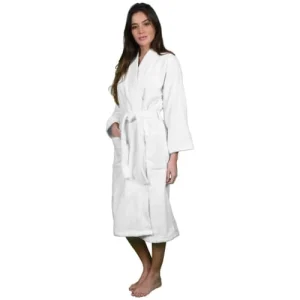 mode pas cher Sensei Maison LUXURY – Peignoir De Bain Mixte Col Kimono Lavande S 18