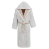 Sensei Maison Peignoir à Capuche Double Face éponge Zéro Tw Blanc XL exclusivement disponibles 20