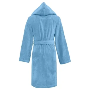 Sensei Maison Peignoir à Capuche Velours Cobalt M magasin pas cher 9