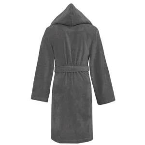 Sensei Maison Peignoir à Capuche Velours Silver Grey L qualité d’originales 8