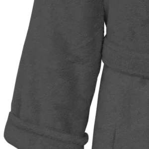 Sensei Maison Peignoir Col Chale Coton/modal Anthracite L achat pas cher 14