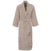 fashioniable Sensei Maison Peignoir Col Chale Coton/modal Sable XL 22