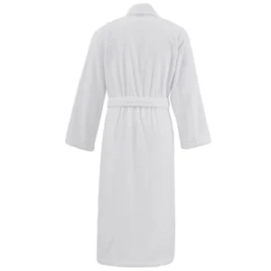 en promotion Sensei Maison Peignoir Col Châle En Coton Bio Blanc XL 10