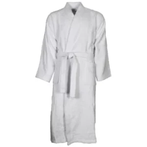 Sensei Maison Peignoir Col Kimono Blanc 7 – XXXXL magasin pour 18