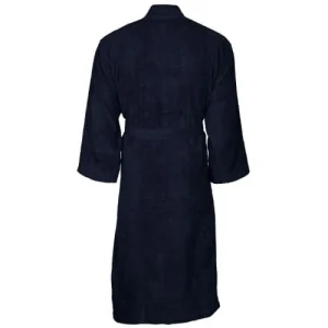 Sensei Maison Peignoir Col Kimono Bleu Nuit M mode 12