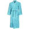 Retour Facile et Gratuit Sensei Maison Peignoir Col Kimono Bleu Turquoise L 10