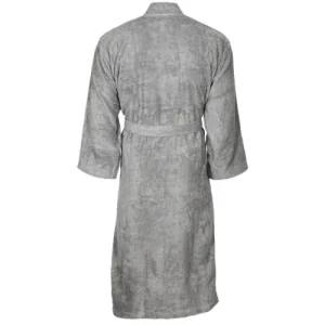 Sensei Maison Peignoir Col Kimono Gris Perle 7 – XXXXL commentaire favorable 12