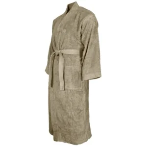 excellents soldes Sensei Maison Peignoir Col Kimono Mastic S 10