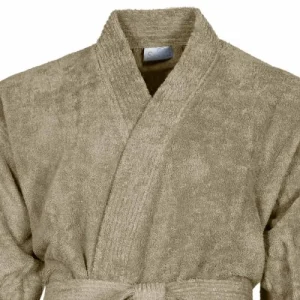 excellents soldes Sensei Maison Peignoir Col Kimono Mastic S 14