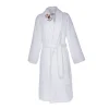 remise en ligne Anne De Solene Peignoir Coton M Blanc 20