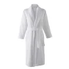 outlet soldes Anne De Solene Peignoir Coton Xs Blanc 20