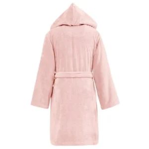 magasin solde Sensei Maison Peignoir Court à Capuche Velours Poudre M 10