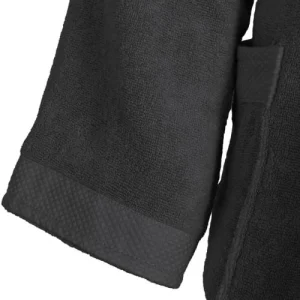 Sensei Maison Peignoir De Bain Mixte Col Châle Anthracite XL destockage 16