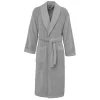 soldes Sensei Maison Peignoir De Bain Mixte Col Châle Gris Perle S 13