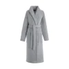 soldes Le Jacquard Francais Peignoir En Coton Galet M 7