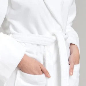 soldes officiel Cotton & Co Peignoir En Velours De Coton Collection SPA 18