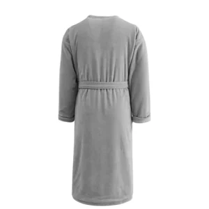 Sensei Maison Peignoir Kimono Doublé Gris Perle L Prix très abordable 10