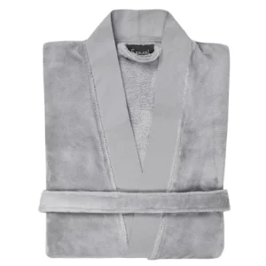 des prix incroyables Sensei Maison Peignoir Mixte Polaire Kimono Chaud Et Léger Gris Perle L 14