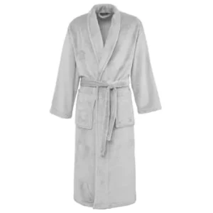 Sensei Maison Peignoir Polaire Chaud & Doux Gris Perle L le grand escompte 16