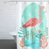 boutiqued en ligne Juniqe Rideau De Douche En Polyester En Rose & Turquoise 150×200 11