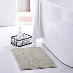 TODAY Tapis De Bain Bubble Uni En Polyester Beige 60×40 Cm commentaire favorable 10