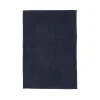 site pas cher TODAY Tapis De Bain Bubble Uni En Polyester Bleu Marine 60×40 Cm 20